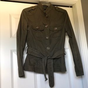 Spring Banana Republic jacket - army-inspired!